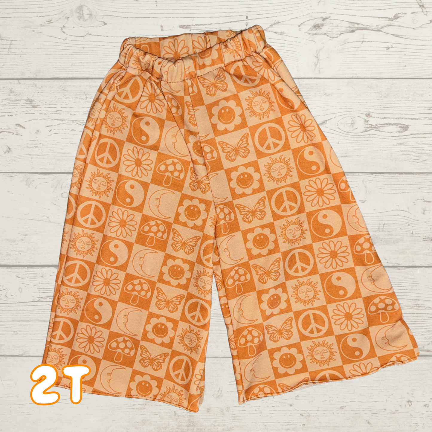 2T Cozy Wide Leg Pants